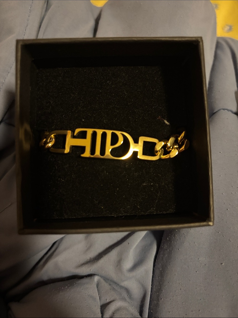Gold Plated The Tortured Poets Department bracelet